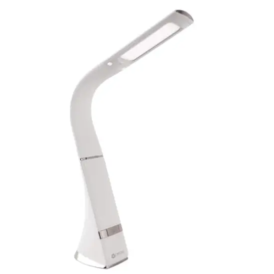 OttLite 16.5" White LED Craft Anywhere Rechargeable Desk Lamp {1}