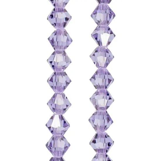 Preciosa Glass Crystal Bicone Beads, 4mm by Bead Landing&trade; Violet {1}