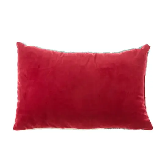 Glitzhome&reg; Hooked Christmas Dog Pillow {8}
