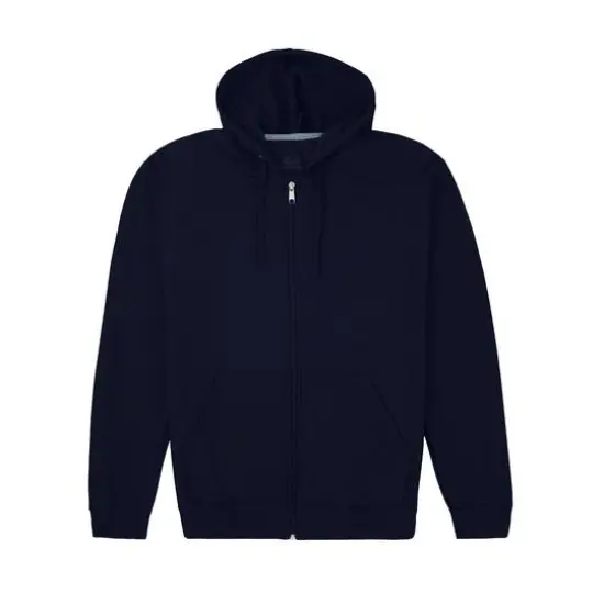Fruit of the Loom Eversoft Fleece Full Zip HoodieNavy {1}