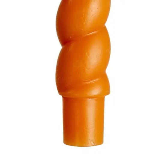 Hello Honey&reg; 10" Camel Brown Unscented Twisted Taper Candles, 2ct. {5}