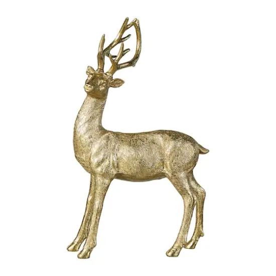 Glitzhome&reg; 16.25" Standing Reindeer Table D&eacute;cor {7}