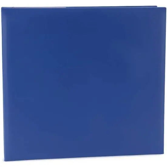 Pioneer® Leatherette Post Bound Album, 12" x 12" Sea Blue {4}