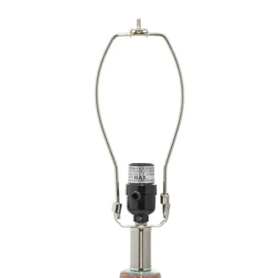 32" Turquoise Ceramic Coastal Table Lamp, 2ct. {6}