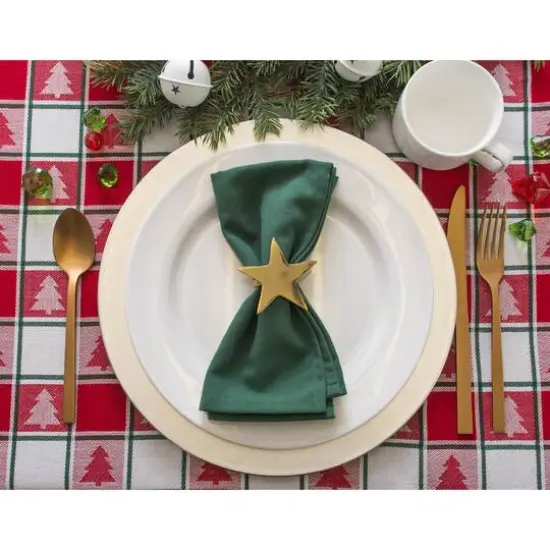 DII&reg; Oversized Napkin, 6ct. Dark Green {4}
