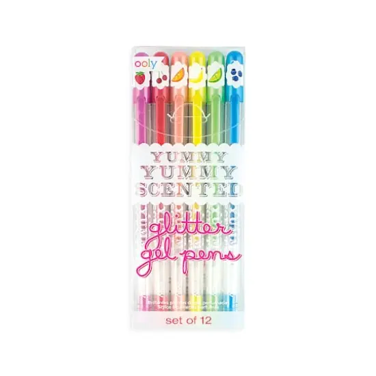 Yummy Yummy Scented Glitter Gel Pens, 12ct. {1}
