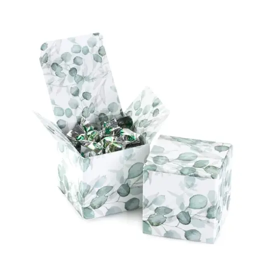 Hortense B. Hewitt Co. Greenery Bridal Shower Blank Favor Boxes, 25ct. {1}