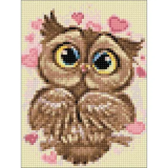 Crafting Spark Owl In Love Diamond Painting Kit {1}