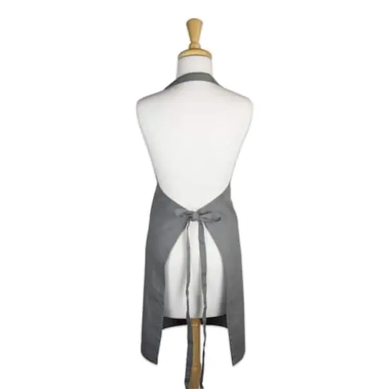 DII&reg; Chino Chef Apron Gray {4}