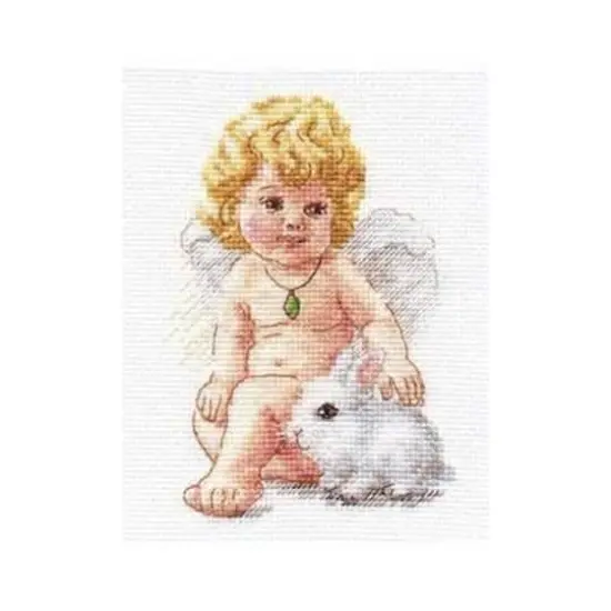 Alisa Protecting Angel Cross Stitch Kit {1}