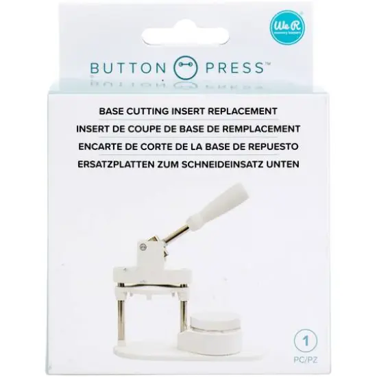 We R Memory Keepers&reg; Button Press Die Base Insert {1}