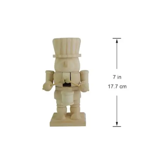 7" Soldier Drummer DIY Pinewood Nutcracker by Make Market&reg; {5}