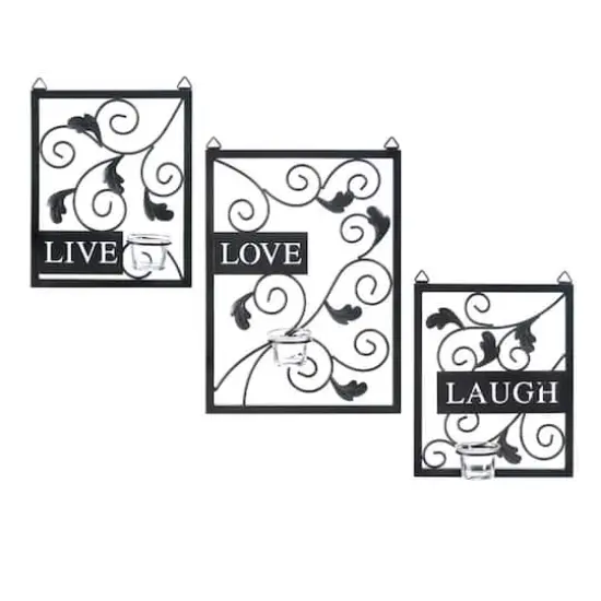 Live Love Laugh Candleholder Wall D&eacute;cor {1}