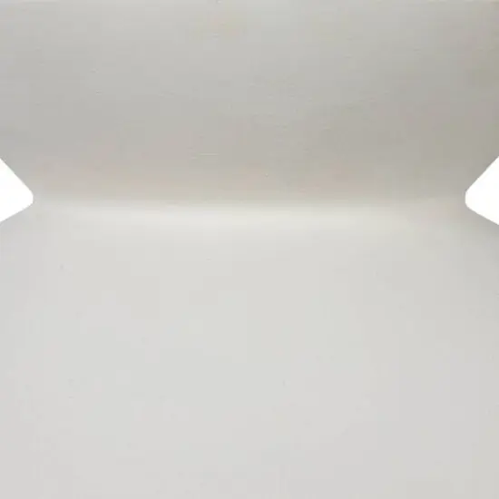 Hello Honey&reg; Sienna Matte White Boho Ceramic Ceiling Light with White Fabric Cord {6}