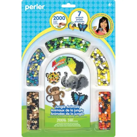 Perler&trade; Jungle Fused Bead Kit {1}