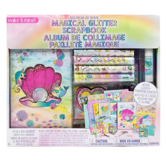 Make It Mine! Magical Glitter Scrapbook {1}