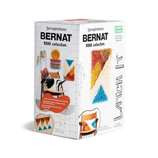 Bernat&reg; Latch It&trade; Mountain High Boho Yarn Kit {6}