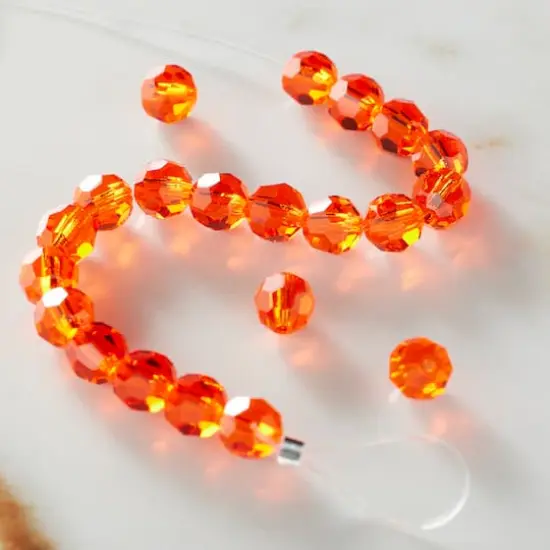 Preciosa Glass Crystal Round Beads, 6mm by Bead Landing&trade; Hyacinth {3}