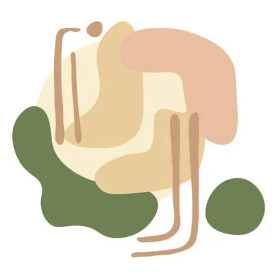 WallPops Very Gay Paint Soft Amoeba Modular Mural Peel & Stick Wall Decals {1}