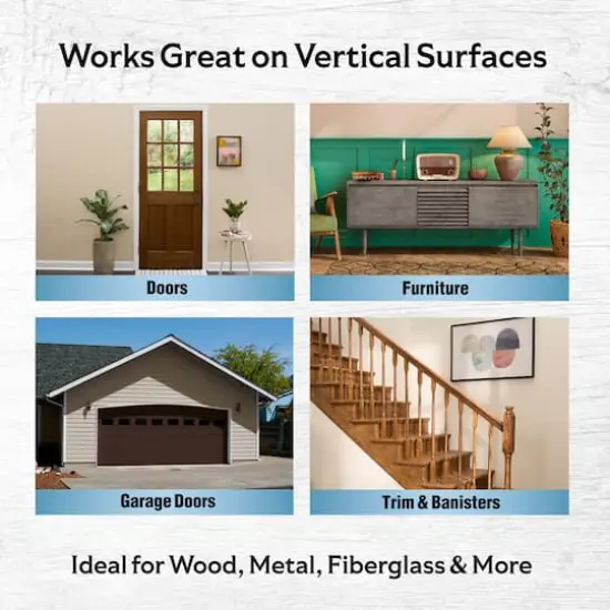 Varathane&reg; Total Control Water-Based Gel Stain Dark Walnut {10}