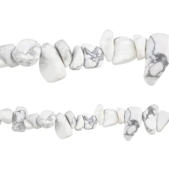 Matte Howlite Chip Beads by Bead Landing&trade; {4}