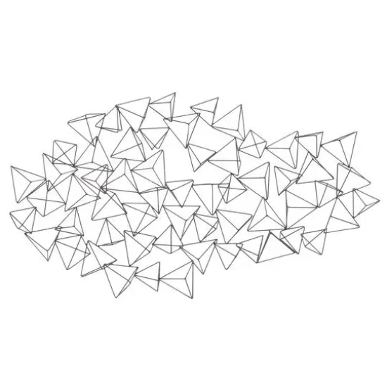 Black Geometric Modern Metal Wall D&eacute;cor {5}