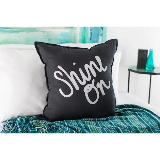 Cricut&reg; Smart Iron-On&trade; Glitter 9ft. Value Roll Black {4}