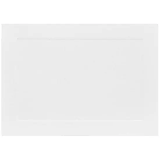 JAM Paper 3.5" x 4.875" White Panel Blank Flat Note Cards {1}