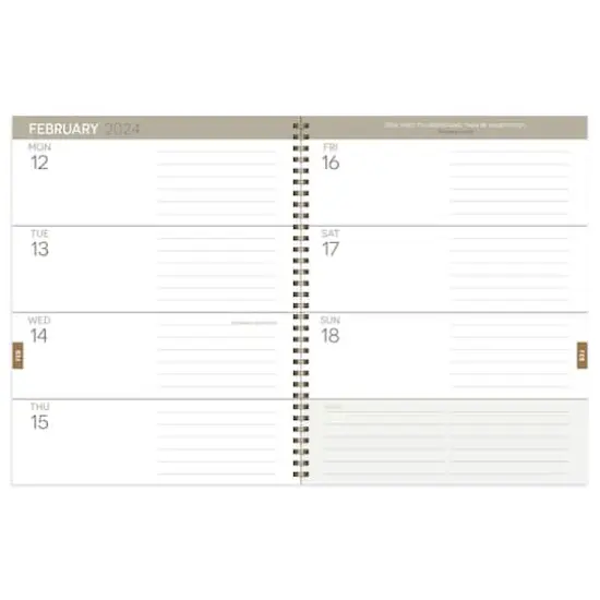 TF Publishing 2024 Pretty Woman Polka Dot Large Planner {4}