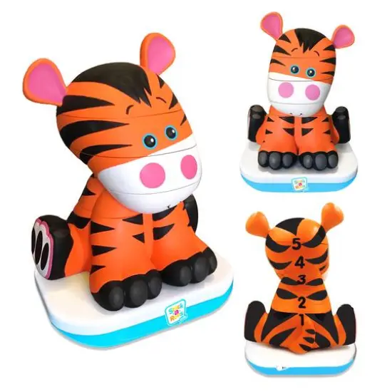 Stack-a-Roos Pals&trade; Baby Tiger Stacking Animal Tower {6}