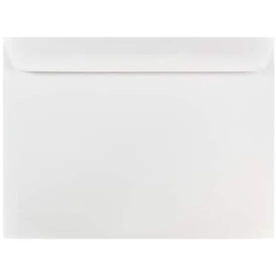 JAM Paper 8.75" x 11.5" White Booklet Commercial Envelopes, 50ct. {3}
