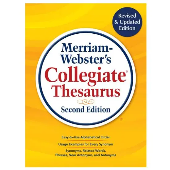 Merriam-Webster's Collegiate&reg; Thesaurus, Second Edition {1}
