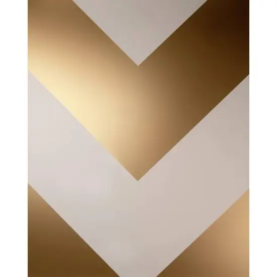 RoomMates Gold Large Chevron Peel & Stick Wallpaper {4}