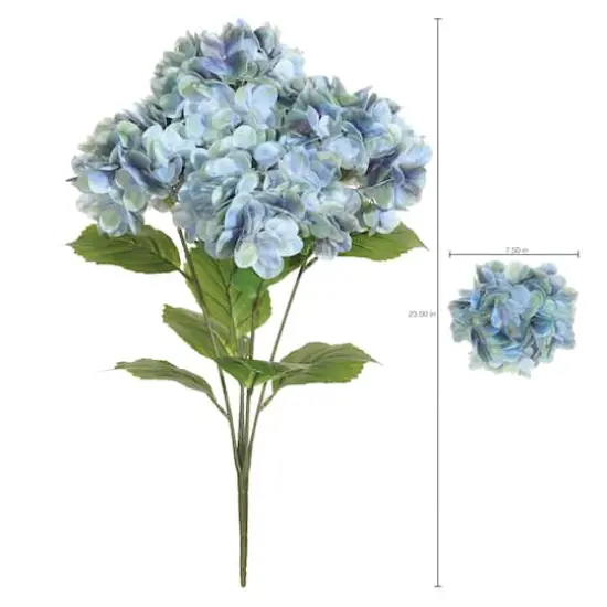 23" Green & Blue Hydrangea Bush by Ashland&reg; {4}