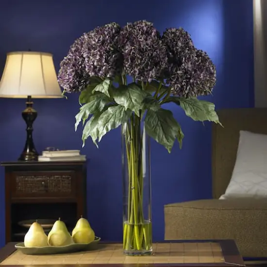 Hydrangea Silk Flower Arrangement {3}