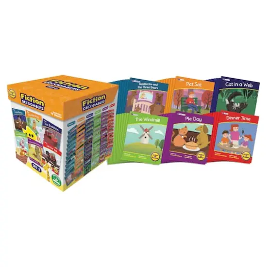 Junior Learning&reg; Letters & Sound Set 2 Fiction Educational Learning Boxed Set {1}
