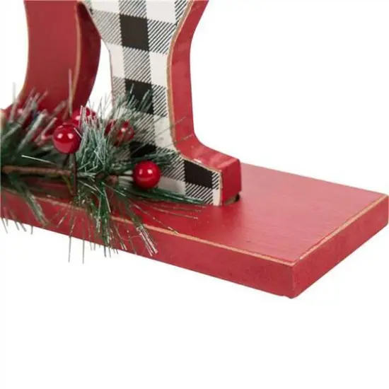 Glitzhome&reg; Noel & Joy Table Top D&eacute;cor Set {9}