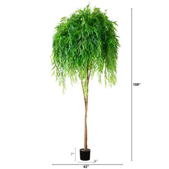 9ft. Real Touch Potted Willow Tree {6}