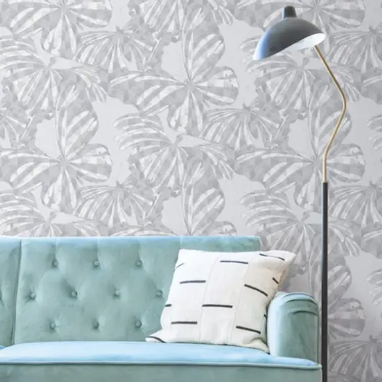 RoomMates Mr. Kate Gray Butterfly Peel & Stick Wallpaper {3}