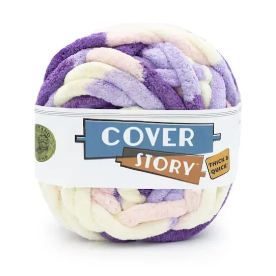 Lion Brand&reg; Yarn Cover Story&trade; Thick & Quick&reg; Lavender Fields {1}