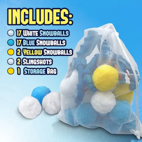 ArtSkills&reg; Snowball Battle Indoor Snowball Fight Set {4}