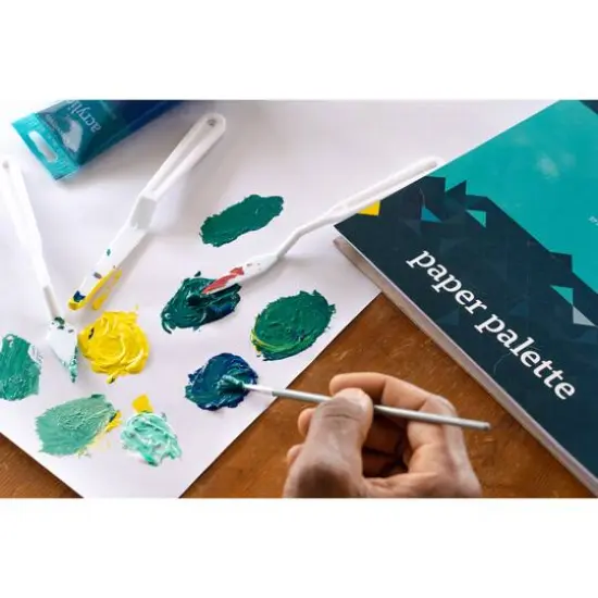 Art Alternatives White Paper Palette Pad {4}