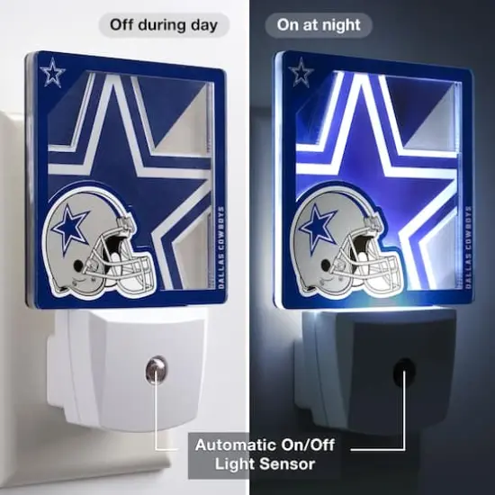 NFL Logo Series Nite Light Dallas Cowboys {6}
