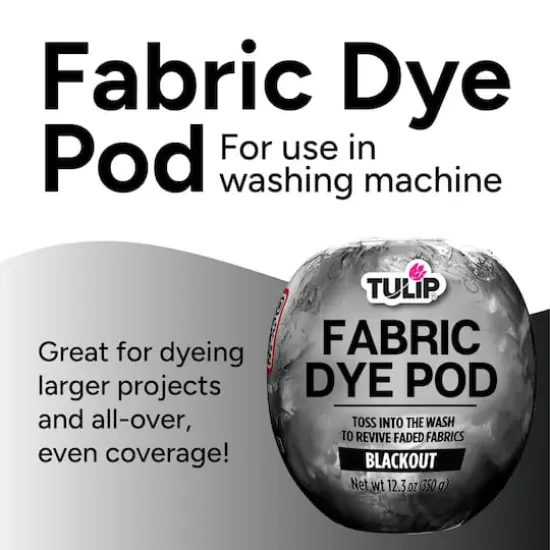 Tulip&reg; Fabric Dye Pod Blackout {3}