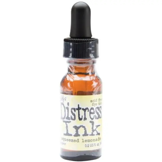 Tim Holtz Distress&reg; Ink Pad Reinker Squeezed Lemonade {1}