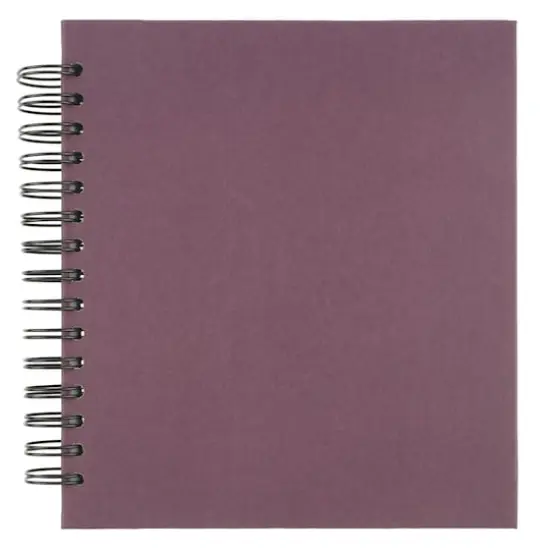 8" x 8" Spiral Bound Scrapbook Album by Recollections&reg; Purple {1}
