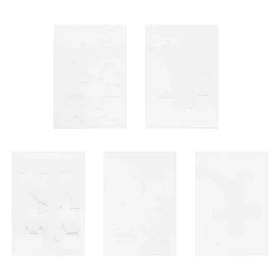 4" x 6" Houses Print Layering Stencil Set by Recollections&trade; {1}