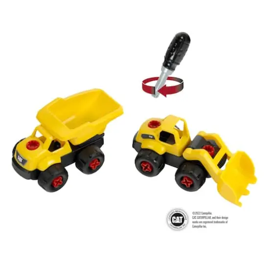 Theo Klein CAT&reg; Excavator Tool Truck 4-in-1 Set {7}