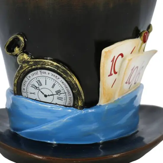 6.5" Mad Hatter Top Hat Decorative Container by Ashland&reg; {5}