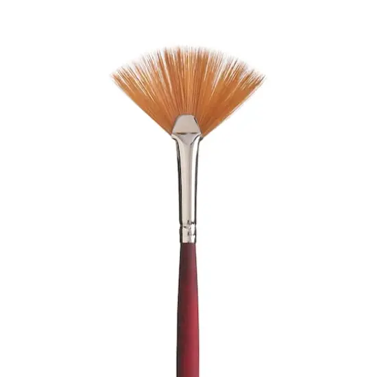Princeton&trade; Velvetouch&trade; Series 3900 Long Handle Fan Brush, Size 4 {3}